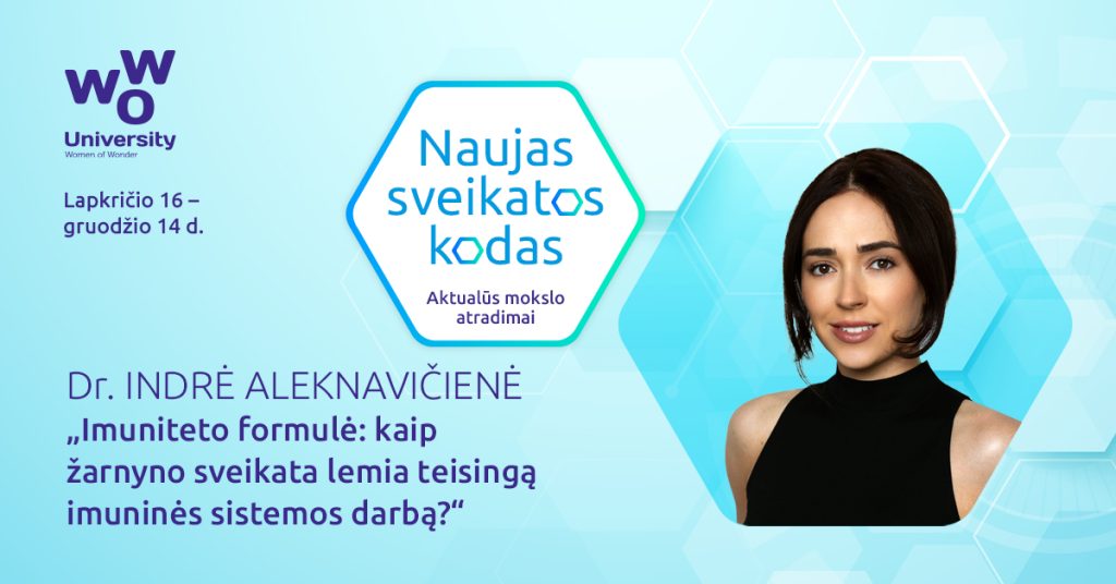 Naujas sveikatos kodas: Indrė Aleknavičienė